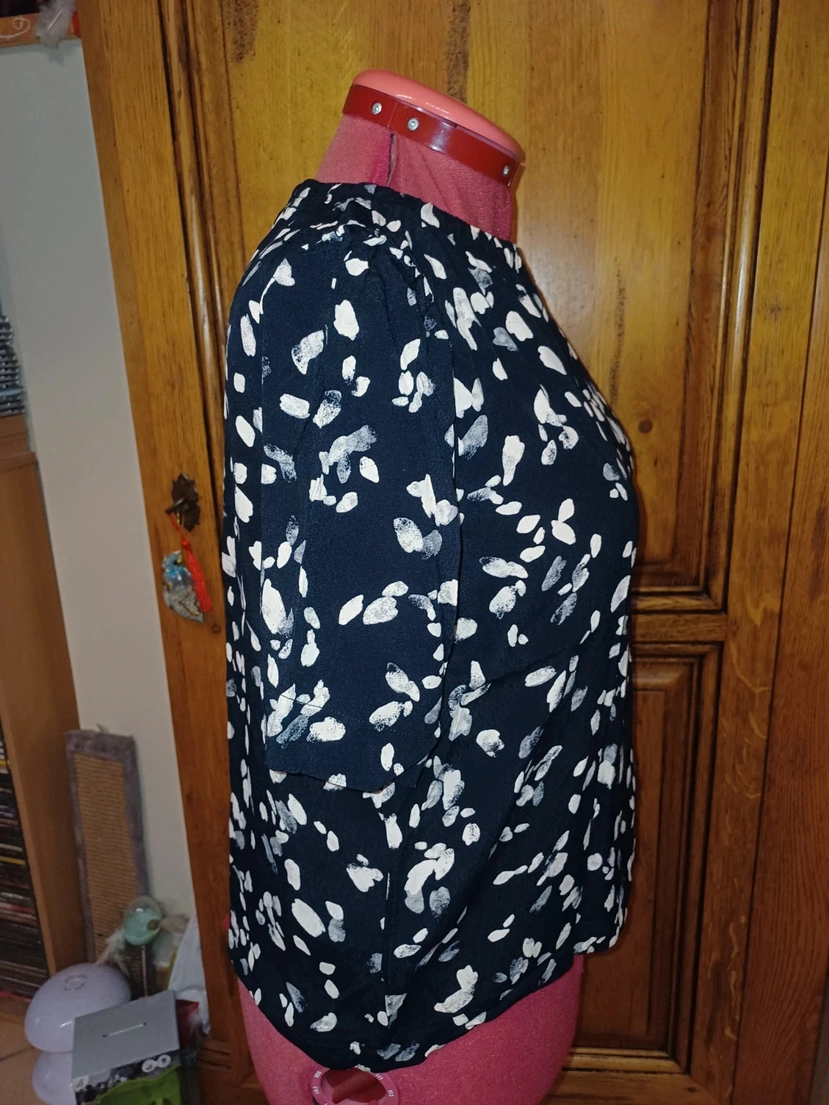 Zwarte en witte blouse nieuw merk C&A maat 38/40 – photo 7